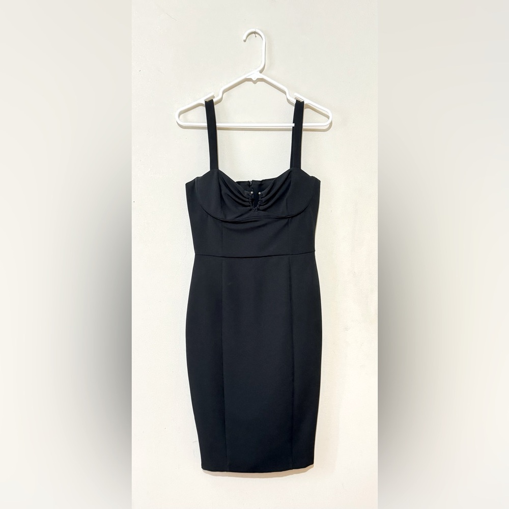 Zara Black Midi Dress